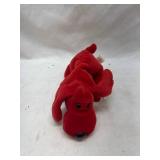 TY Beanie Baby Red Dog Plush
