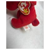 TY Beanie Baby Red Dog Plush