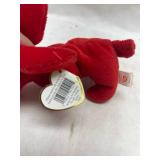 TY Beanie Baby Red Dog Plush