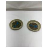 Japanese Fish Design Small Plates Set