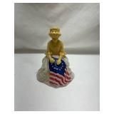 Avon Betsy Ross Figurine Sonnet Cologne