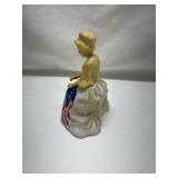 Avon Betsy Ross Figurine Sonnet Cologne