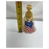 Avon Betsy Ross Figurine Sonnet Cologne
