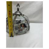 Native American Scene Glass Pane Light Shade Only