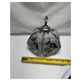 Native American Scene Glass Pane Light Shade Only