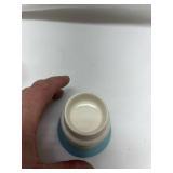 Japanese Ceramic Tea Light Holder with Floral Design