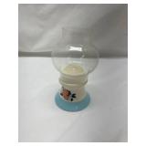 Japanese Ceramic Tea Light Holder with Floral Design