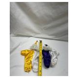 Decorative Porcelain Head Jester Dolls Set