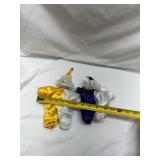 Decorative Porcelain Head Jester Dolls Set