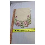 Floral Quilt Block and Doily Set