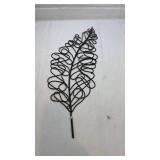 Metal Wire Fern Leaf Wall Art