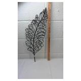 Metal Wire Fern Leaf Wall Art