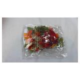 Orange Ceramic Pumpkin Container with Lid