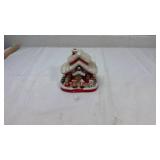 Christmas House Snow Globe Ornament