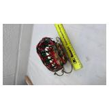 Christmas Snowman in Woven Sleigh Decoration