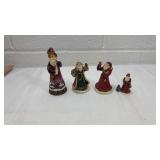 Holiday Santa Figurine Collection