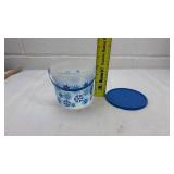 Holiday Storage Container Set - Candy Cane and Snowflake Design