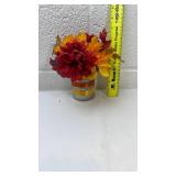 Fall Maple Leaf Garland with Wire Branch