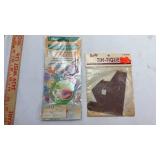 Sewing Notions Collection - Clover Yo-Yo Maker, Rusty Tin-Tique & Measuring Tape