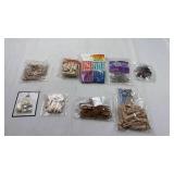 Craft Supply Bundle - Wooden Clothespins and Zipper Slides