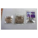 Craft Supply Bundle - Wooden Clothespins and Zipper Slides