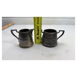 Traditional Black Pewter Coffee Service Set