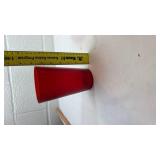 Set of 12 Ruby Red Glass Tumblers