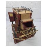 Decorative Horse-Drawn Carriage Model