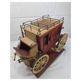 Decorative Horse-Drawn Carriage Model