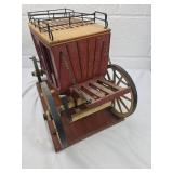 Decorative Horse-Drawn Carriage Model