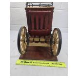 Decorative Horse-Drawn Carriage Model