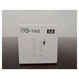 i9S-TWS 5.0 Wireless Earbuds. White. SEALED!