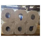 Sparkle Tear-A-Square Paper Towels  White  6 Double Rolls