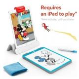Osmo - Super Studio Disney Mickey Mouse & Friends Starter Kit - Age 6-12 - Learn Disney Drawings, 100+ Cartoon Drawings, Erasable Drawing Board, Sketchbook, Drawing Pad, Art Sets, STEM Educational Toy