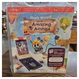 Osmo - Math Wizard and The Amazing Airships Games iPad & Fire Tablet-Ages 6-8/Grades 1-2-Foundations of Multiplication-Curriculum-Inspired-STEM Toy Base Required
