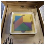 Osmo - Genius Tangram - Ages 6-10 - Use Shapes/Colors to Solve for Visual Puzzles (500+) - for iPad or Fire Tablet - STEM Toy (Osmo Base Required - a