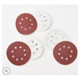 Lot of 2, EMPOWER Set of 18 5" Orbital Sanding Paper -Aluminum Oxide