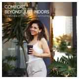 DAILYLIFE 16oz Insulated Black Disposable Coffee Cups with Lids- 100 Pack, To Go Coffee Cups for Hot Drinks, Leak Proof Design, Ideal for Cafes, Offices, Parties and Family