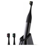 Allegro Luxury Premium Polished Metal Sonic Electric Toothbrush M1,Gunmetal Grey