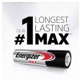 Energizer AA and AAA Batteries, 48 Count, Combo Pack Contains 24 Max Double A and 24 Max Triple A Batteries