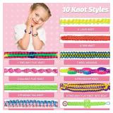 Friendship Bracelet Making Kit, String Bracelets Maker Craft, Kids Jewelry Making Kit, Arts and Crafts for Kids, Christmas Birthday Gifts for Girls