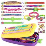 Friendship Bracelet Making Kit, String Bracelets Maker Craft, Kids Jewelry Making Kit, Arts and Crafts for Kids, Christmas Birthday Gifts for Girls