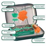 Kids Lunch Box Bag Set - 3D Dinosaur Lunch Bags for Boy with Containers Reusable Complete Lunch Kit Included 3-Compartment Lunchbox Leakproof Insulated Lunchbag Sets for Toddler School Lunch Supplies