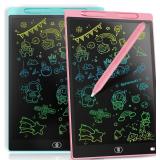 2 Pack Genialba LCD Writing Tablet 8.5-Inch Colorful Doodle Board, Toddler Learning Educational Toys Gifts for 3-8 Years Old Girls and Boys, Electronic Drawing Pad for Kids (Pink&Blue)