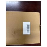 Ghost Walking Dog Statue Decor with LED, Halloween Spooky Ghost Dog Resin Figurine,Cute Light-Up Finger Ghost Decorations for Party, Home, Bedroom, Shelf, Table Centerpiece (Boy)