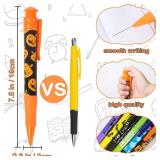 Letapapa Halloween Party Favor for Kids, 24 Pcs Halloween Jumbo Pens in 6 Designs, Halloween Toys, Goodie Bag Stuffers Fillers, Trick or Treat, School Classroom Rewards