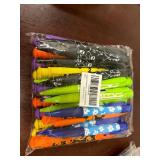 Letapapa Halloween Party Favor for Kids, 24 Pcs Halloween Jumbo Pens in 6 Designs, Halloween Toys, Goodie Bag Stuffers Fillers, Trick or Treat, School Classroom Rewards