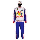 Mens Ricky Bobby Costume Talladega Nights Cosplay Racing Full Outfits Set Large
