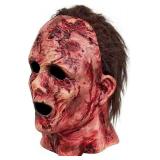 Scary Head Mask with Scars on Face, Horror Latex Adults Face Masks for Cosplay Decor Party Props