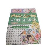 Spring Word Search Book for Adults Large Print: A Fun & Relaxing Spring Themed Word Find Puzzles | Big Print Puzzles for Adults & Seniors with Solutions (Large Print Word Search Books)